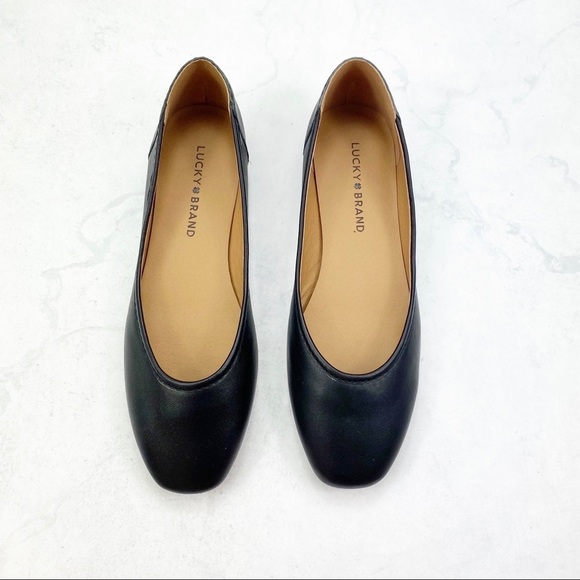 [Lucky Brand] Classic Black Flats - Picture 3 of 3